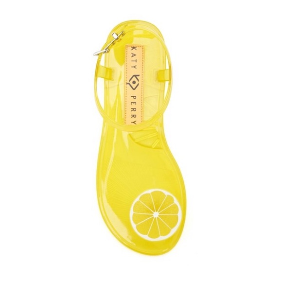 Katy Perry Collections Shoes - Katy Perry The Geli Yellow Jelly Sandal Size 7